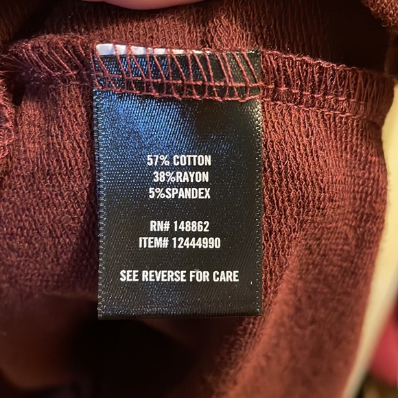 Torrid Mini French Terry Shift Dress NWT Size 0 Large 12 - Picture 5 of 5